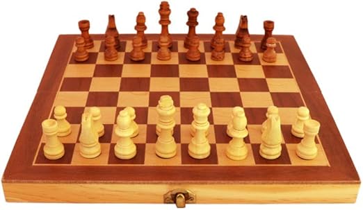 Chess Premium Wooden Handcrafted Folding Chess Set (Large Size)