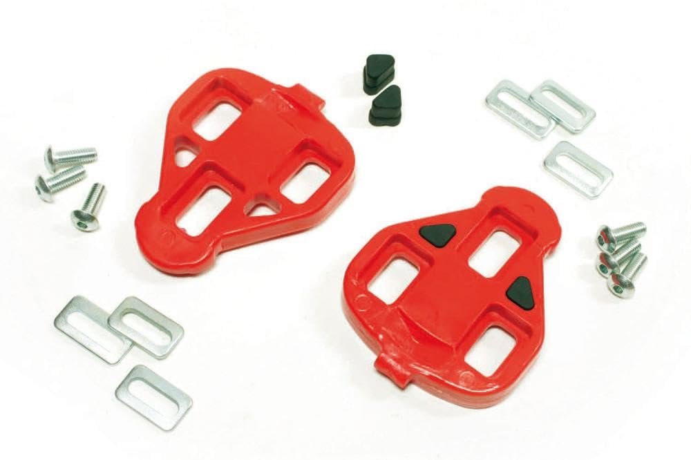 Miche Cicli Bonin Unisex Adult Fac With Gioco Pedal Cleats - Red, One Size