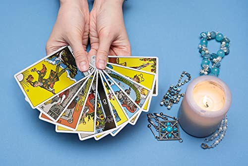 thumbnail image 2 of Buy IXIGER Tarot Cards Deck,78 Tarot Cards Deck With Guidebook Set... 2 of 12