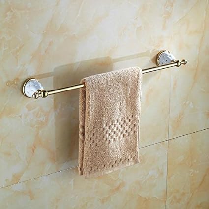 KHSKX European Golden Toallas toalleros Barra única de Oro ...