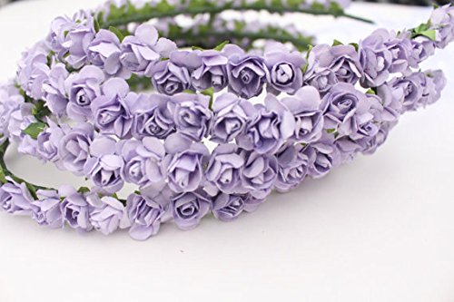 Flower girl custom color flower crown boho fashion chil…