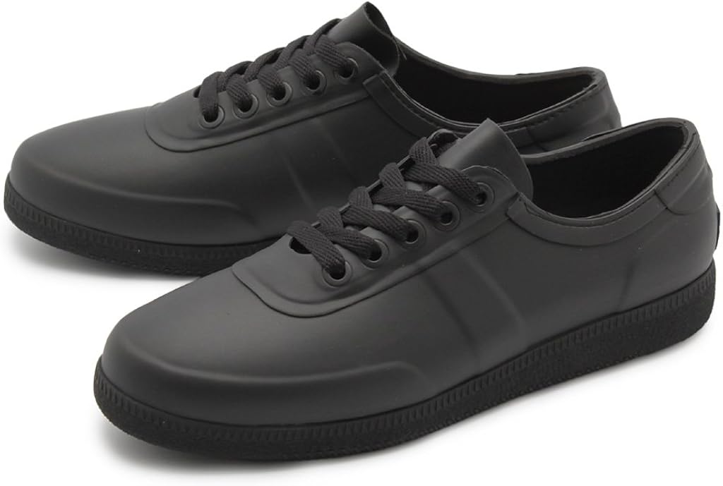 ハンター レインシューズ Mfk9004rma メンズ オリジナル スニーカー ローラバー ブラック Uk6 0 25cm Black Hunter ハンター シューズ バッグ Amazon