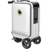 Airwheel SE3S Smart Rideable Suitcase Electric Luggage Scooter For Travel (silver)