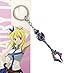 Cosplay Fairy Tail Keys, Lucy Heart Key Chain Celestial Spirit Gate Keyring, Zodiac Keys and Keyring, (天蝎座 Scorpio)