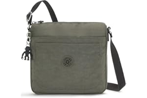 Kipling Women's Sebastian Crossbody, Super Light, Durable Messenger, Shoulder Bag, Green Moss