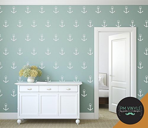 Retro Anchor Vinyl Wall Decal Sheet Set of 20 - ANC004