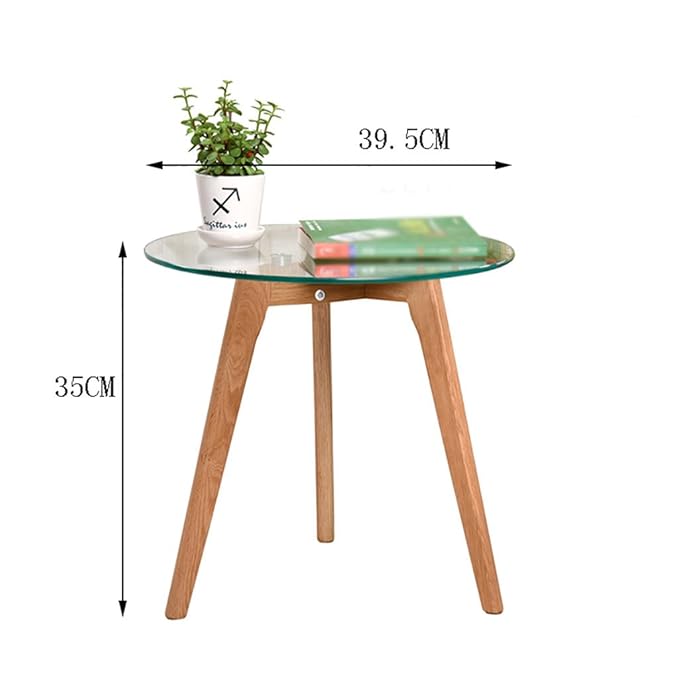 Tische Tee Tisch Couchtisch Gehartetes Glas Moderne Minimalistische Runde Holztisch Nordic Mini Wohnzimmer Beistelltisch Nachttisch Freizeittisch Wohnzimmer Grosse 39 5x35cm Ncci1914 Com