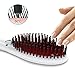 Hair Straightener Brush Fast Ceramic Heating Hair Straightening Brush with Auto-off Function And Anti-Scald, Detangling Straightener Brush For Silky Natural Straight Hair Styling