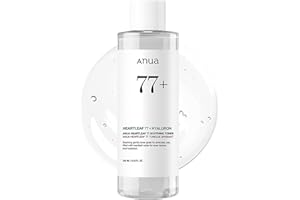 Anua Heartleaf 77% Soothing Toner I pH 5.5 Skin Trouble Care, Calming Skin, Refreshing, Purifying (250ml / 8.45 fl.oz.)