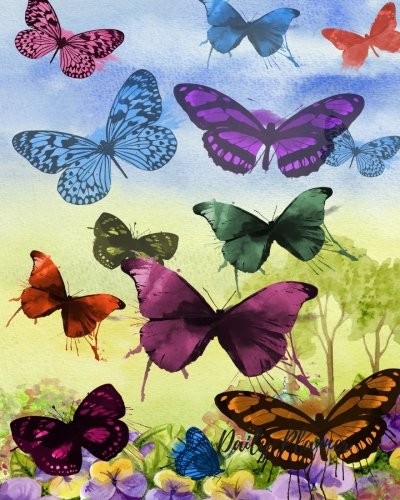 Download Daily Planner: Multi Butterfly, 100 Days Daily Planner Journal Notebook. Space For Hourly Schedule, Tasks, Outfits, Phone calls, Meals Exercise. Agenda Notepad For Women, Girls Men Download Daily Planner: Multi Butterfly, 100 Days Daily Planner Journal Notebook. Space For Hourly Schedule, Tasks, Outfits, Phone calls, Meals Exercise. Agenda Notepad For Women, Girls Men