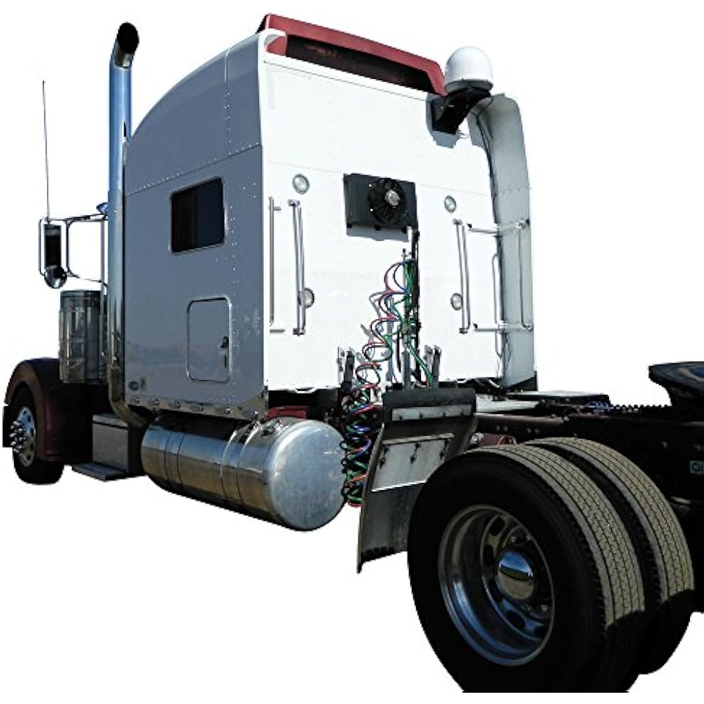 MTSM10 Semi Truck Satellite Antenna Rear Cab Mount (Truck Dish Mount