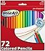 RoseArt Presharpened Colored Pencils - Assorted - 72 per Box