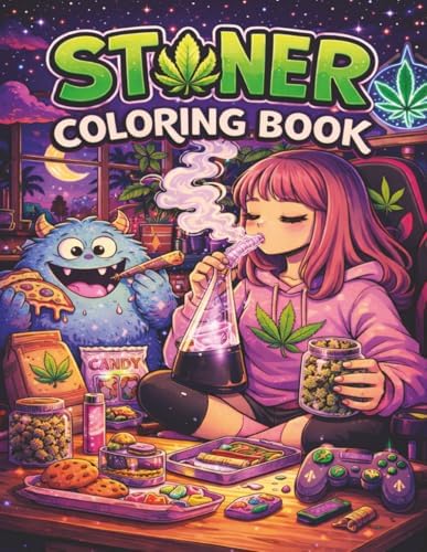 Amazon.com: Simple Stoner Coloring Book For Adults: Easy Coloring