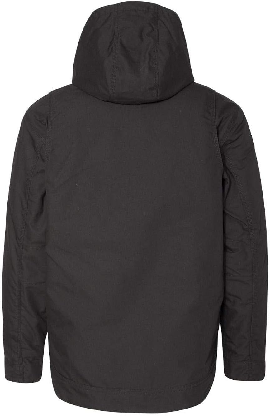 DRI Duck Men's 5065 Yukon Hooded Water Resistant Work Jacket: Clothing