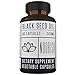 Black Seed Oil Capsules - Cold Pressed Nigella Sativa (Non-GMO) - Black Cumin Seed Oil - 500 MG 90 Capsules
