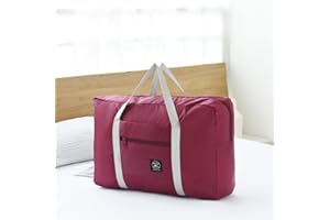 Travel Duffel Bags, Large Tote Bags for Women, Lightweight Foldable Duffle Bag for Overnight Holiday Weekends Outing Gym Work