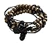 Wraps Limited Edition Wearable Braided Wristband Headphone Earbuds, Skulls (WRLESK-V16M)