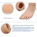 Open Toe Tubes Fabric Gel Lined Sleeve Toe Protectors for to Prevent Corns, Calluses and Blisters While Softening and Soothing The Skin,Relief Toe Pressure Pain (5 Pcs)