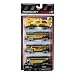 Jakks Pacific Year 2013 Power City Trains Series 4 Pack Train Accessory Set - Motocross International Tour MXS BULLET with Vehicle Transport Freight Car with 3 Removable Cars and 1 Pick-Up Plus 3 Passenger Transport Cars