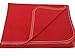 Auto Fender Cover and Seat Protector, Red 4-Pieces, Eco-friendly 100% Soft Natural Cotton, protects auto surfaces, car interiors, seats, ideal for mechanic shop, garages, body shops, DIY projects