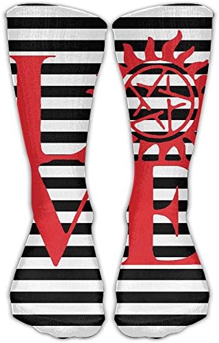 Unisex Love Supernatural High Long Socks Winter Socks