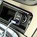Car Charger,Qisan Cigarette Lighter 3 USB Port 3.4A 17W Output Car Charger for Smart Devices