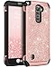 LG Stylo 2 Case LG Stylus 2 Case BENTOBEN Protective Case for LG Stylus 2/LG Stylo 2/LS775 Rose Gold