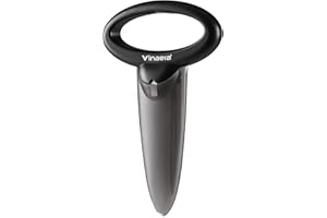 Ah So Wine Opener | 2-in-1 Foil Cutter + Two-Prong Cork Puller | Perfect Solution Combining Foil Cutter, Cork Puller | VINAER