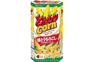 House Foods Grilled Corn Corn, 2.4 oz (68 g) Tongari Corn Japanese Snack Toasted Corn Crackers