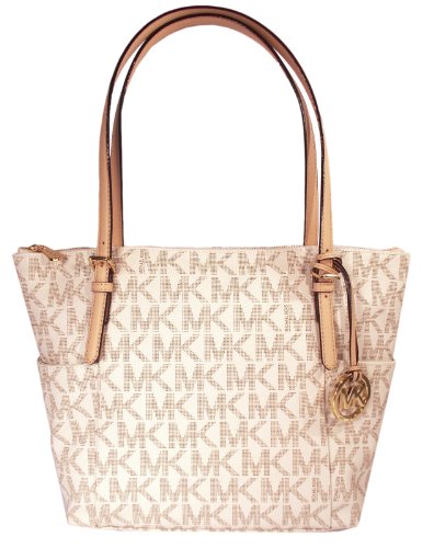 mk logo tote bag