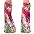 WOCACHI Womens Summer Contrast Sleeveless High Waist Floral Maxi Dress Long Skirt