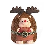Boyd's Bears by Enesco Collectible Rudy Hedge 'N Claus Figurine
