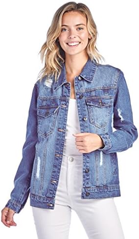 ICONICC Womens Denim Jean Jacket