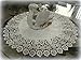 Galleria di Giovanni Doily Ivory Princess Lace European Dresser Table Scarf Topper