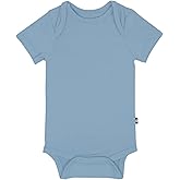 KYTE BABY Short Sleeve Unisex Baby Bodysuits, Rayon Made From Bamboo Material