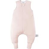 BubblePanda Rayon Made from Bamboo Toddler Sleep Sack with Feet 24-36 Months 0.5 Tog Ultra Soft Toddler Sleeping Sack 2t-3t Baby Sleep Bag Walker Wearable Blanket with Legs 2-Way Zipper Lightweight