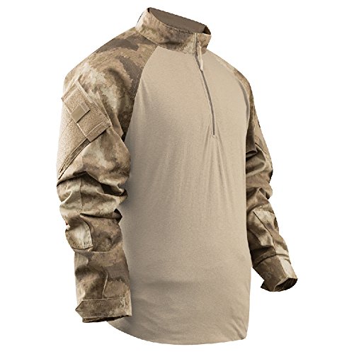 Tru-Spec A-TACS TRU Combat Shirt, AU Camo, 2XLR