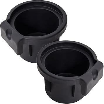 Amazon Com Oxgord Cup Holder Insert Pack Of 2 For 05 12 Pathfinder 05 15 Xterra 05 19 Frontier Replaces 96975 Ea000 And 96975 Zs00a Front Seat Center Console Liner Automotive