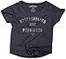 Superluxe Clothing Womens Nevertheless She Persisted Flowy Tri-Blend Activist Rights Resist T-Shirt, Vintage Black, X-Large