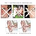 Felicey 6 Pcs Ear Pick Ear Curette LED Light Earwax Removal Cleaner with Stainless Steel Storage Box (Pink)