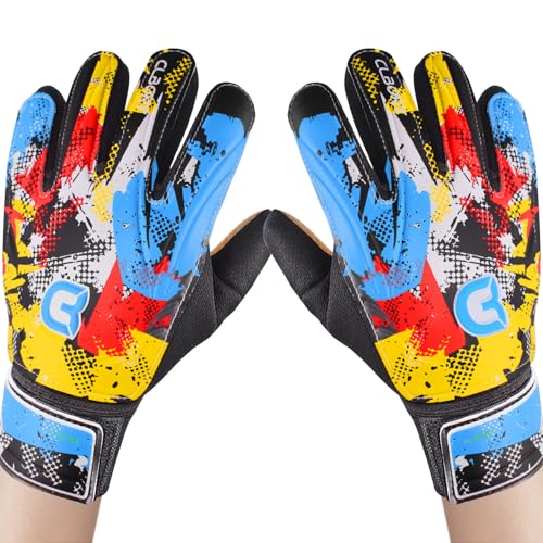 Clbort Goalie Gloves Youth Colorful