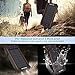 POWERADD Apollo 2 Solar Charger 12000mAh Portable Solar Power Bank Waterproof Battery Packs with Dual Ports Solar Phone Charger for iPhone, Samsung, iPad and More