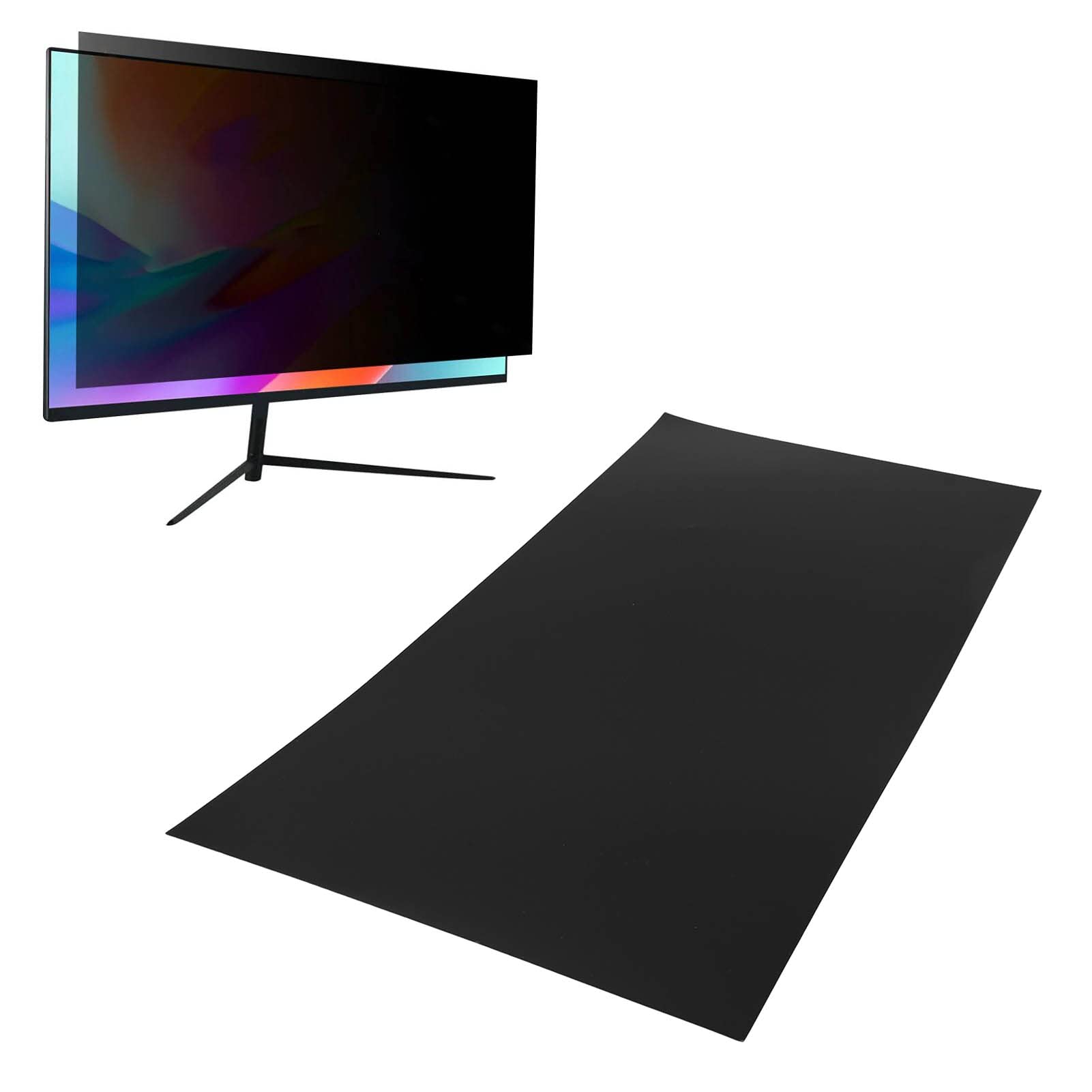 ASHATA 27 Inch Computer Screen, 16:9 PC Monitor Screen Filter, Eye Protection, 30 to 60 Degree, Anti Glare, Blue Light, Desktop PC Monitor Protector for Data