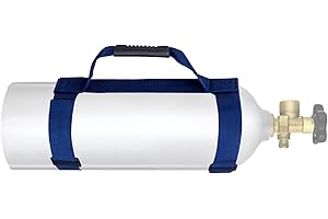 Dawitrly Dive Tank Carrier, Heavy Duty Webbing Scuba Air Tank Band Adjustable Cylinder Holder Carrying Strap with Comfort Handle