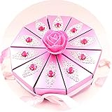 Special- Love 10pcs Cake Shape Candy Box Bow Kids