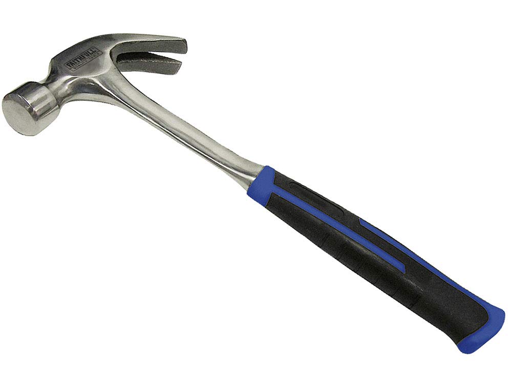 Faithfull FAIOPC16 One-Piece All Steel Claw Hammer 454g (16oz)