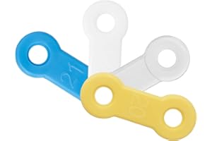 Generic 50PCS Replacement Elastic Straps for Meyson EMA Application (Blue, 15mm)