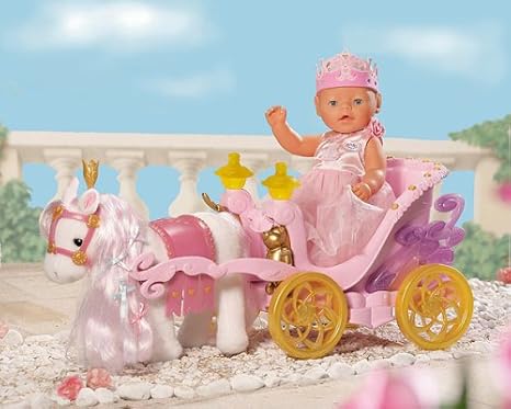 baby born horse and carriage