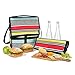 PackIt Freezable Picnic Bag with Zip Closure, Surf Stripe