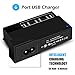 6 Port USB Charger : NOOT PRODUCTS® Compact 50W 6-Ports High Speed Desktop USB Charger with Smart-IC Technology [USB HUB] Wall Travel Charging Station Power Adapter for Apple iPhone | iPad | Samsung Galaxy | Google Nexus | Motorola | Nokia | HTC | Amazon Fire | Android Smartphone & Tablets and many more
